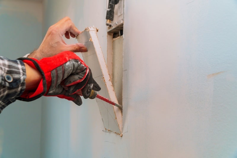 Handyman Drywall Repair how to repair drywall before painting