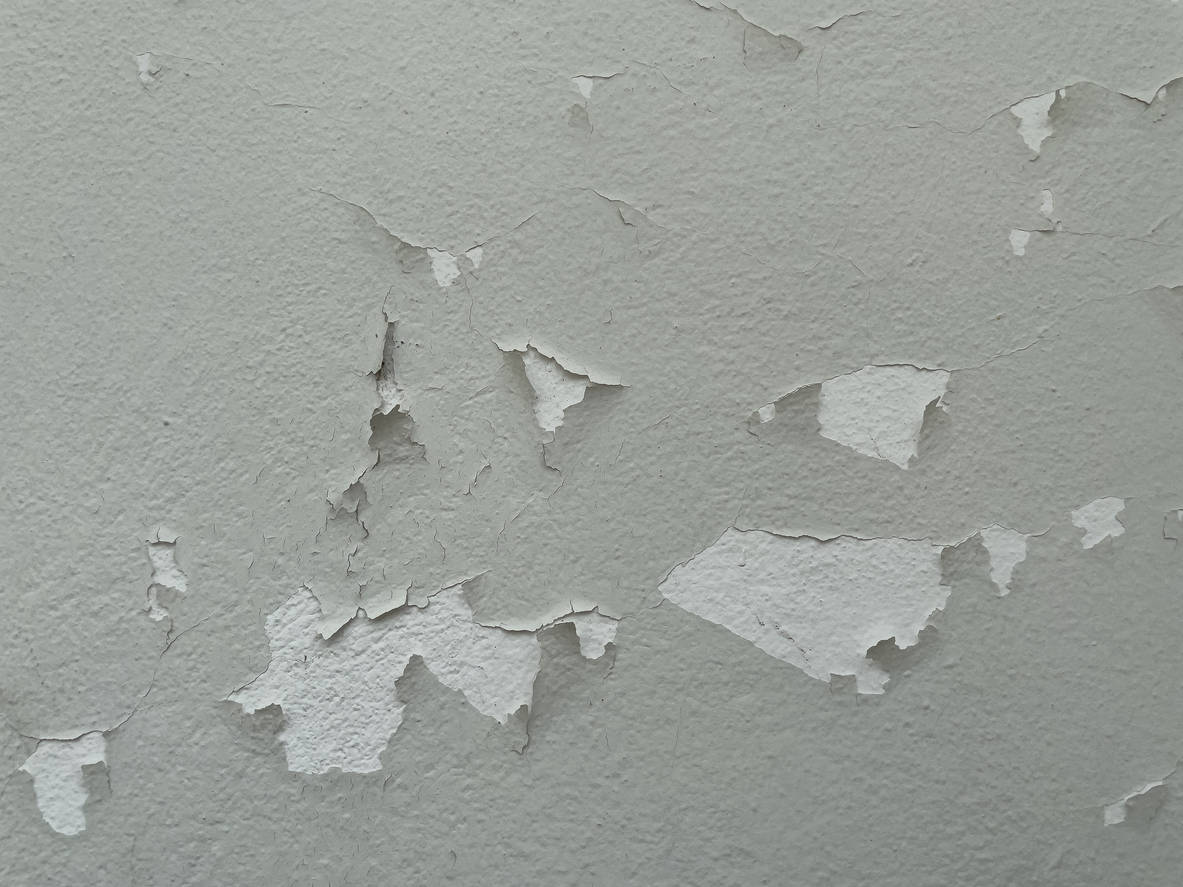 how to fix chipped paint on walls