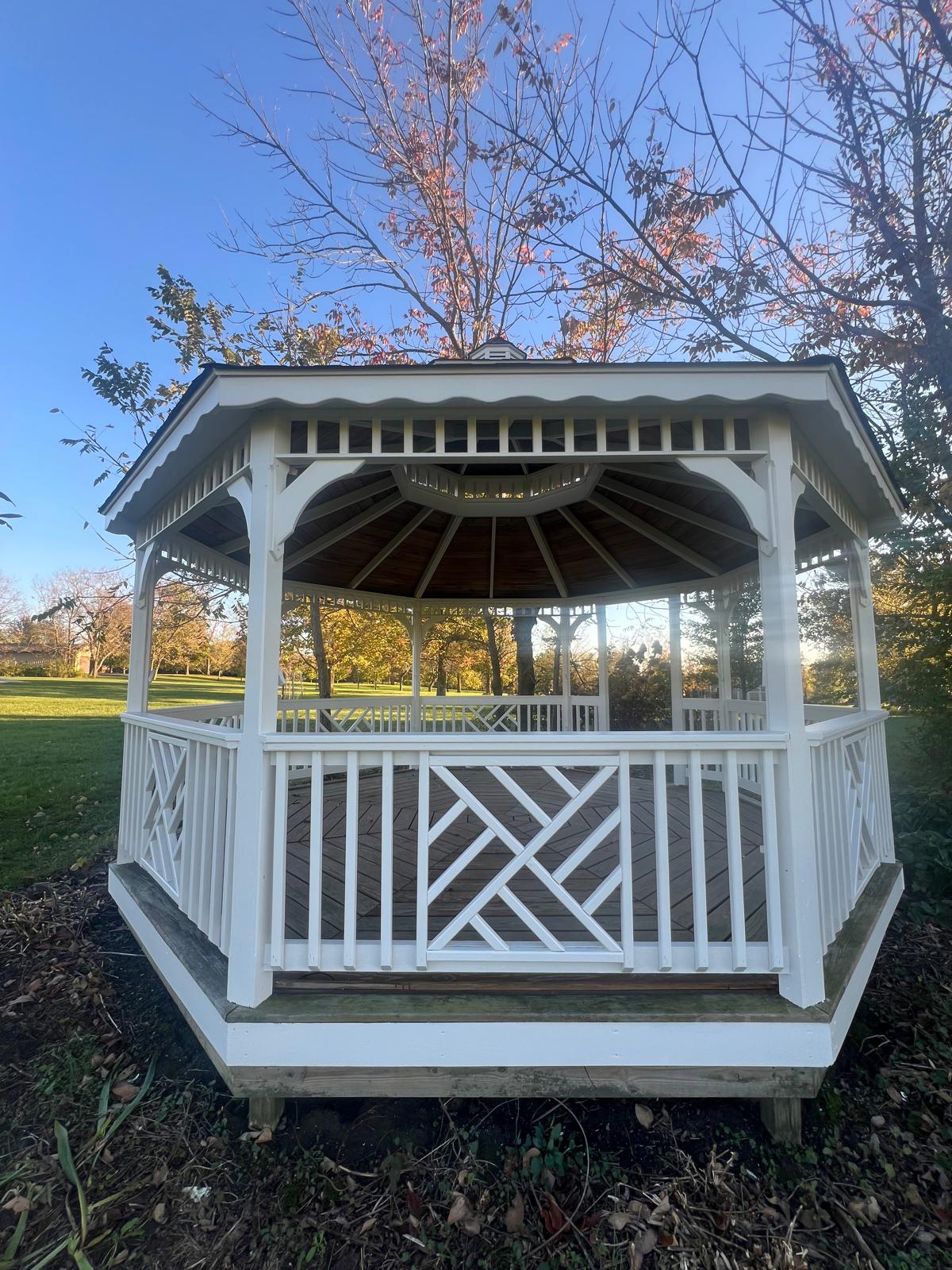 Gazebo Painting in Hamilton, OH