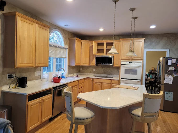 White Oak Kitchen Cabinets